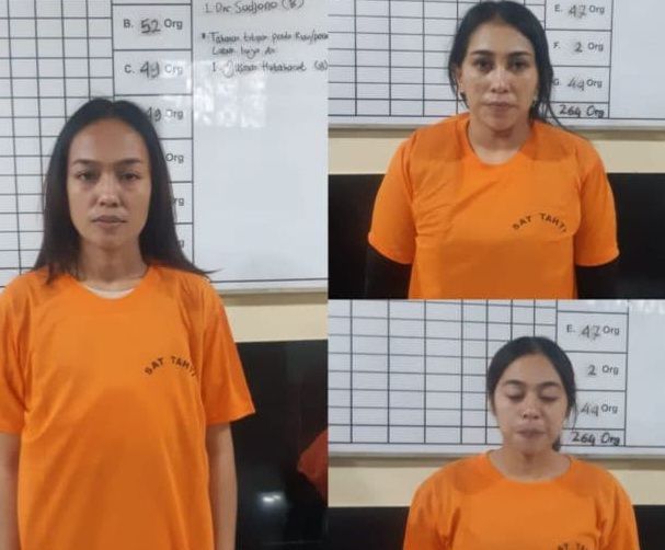 Tiga Cewek Aceh Ditangkap Dikos-kosan, Barang bukti Pil Ekstasi