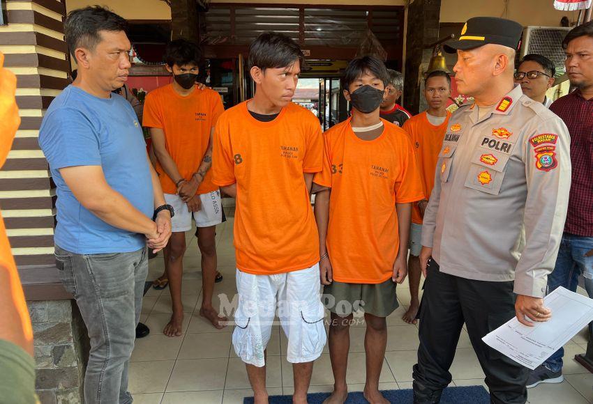 Modus Tanya KTP, 2 Pelaku Bersajam Aniaya-Rampas Uang Pemotor di Percut Ditangkap