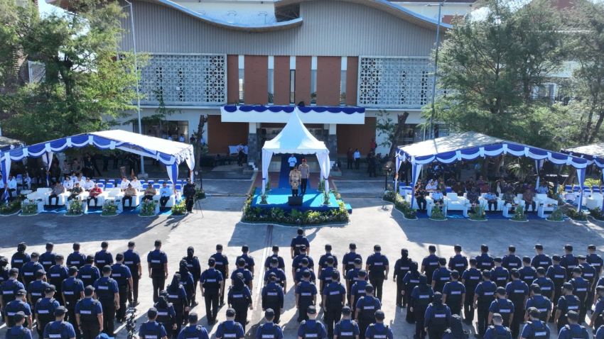 Jaga Stabilitas dan Keamanan Wilayah, Imigrasi Kukuhkan 500 Peserta Satgas Patroli di Bali