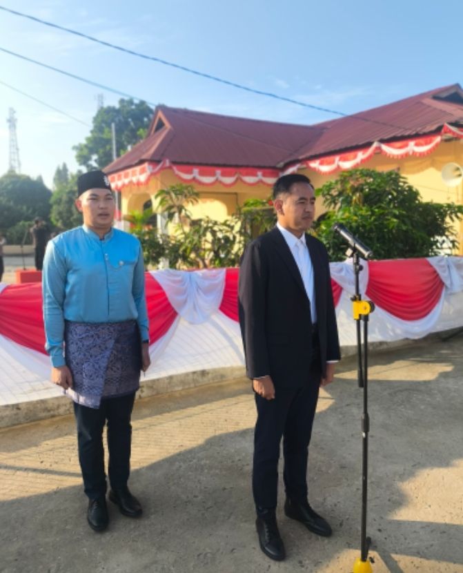 BRI Branch Office Kotapinang Gelar Upacara HUT Ke-80 Kemerdekaan RI
