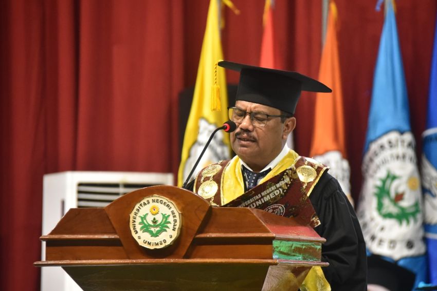 Rektor Prof Baharuddin : Unimed Siap Laksanakan Program Diktisaintek Berdampak Untuk Ciptakan Generasi Unggul