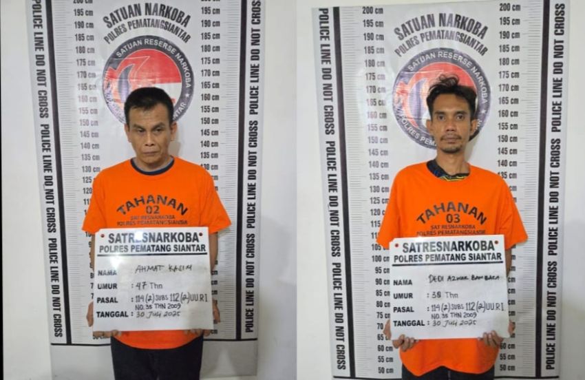 Viral Ada Sarang Narkoba di Siantar, Polisi Gerak Cepat Ringkus 2 Pengedar