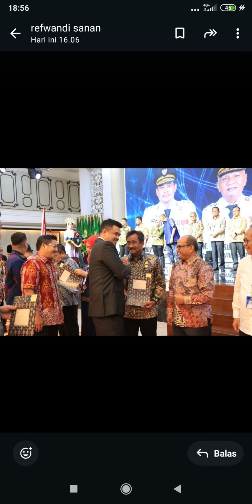 Dana Bagi Hasil Dari Gubsu : Wali Kota Binjai Dapat Kucuran Dana 14,8 M