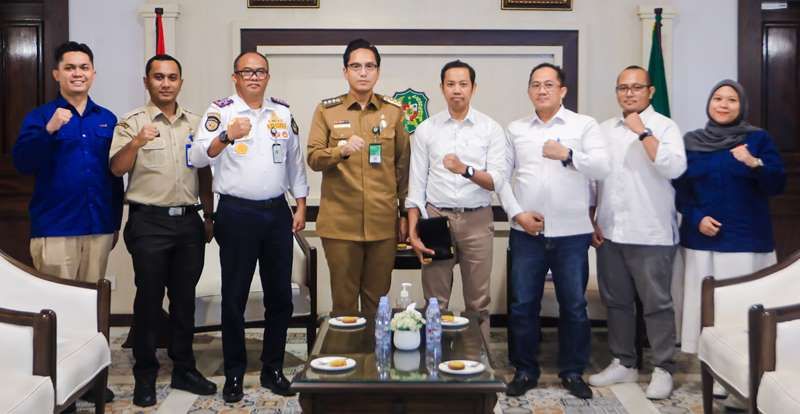 Bertemu Rico Waas, PT Medan Binjai Toll Sosialisasikan Penyesuaian Tarif