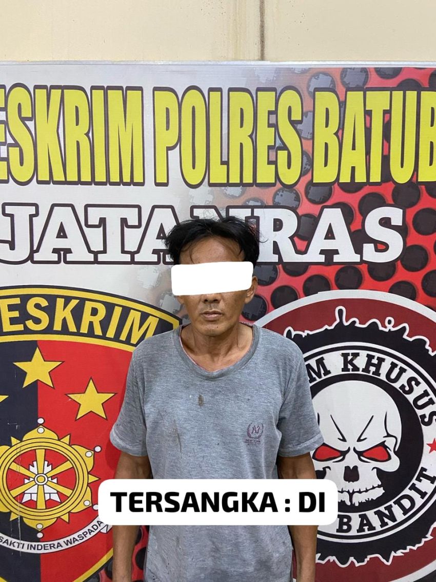 Diduga Melakukan Pencabulan Wanita Remaja Yang Masih Dibawar Umur , Seorang Warga Indrapura Turunan Ditangkap Polisi di Sawah