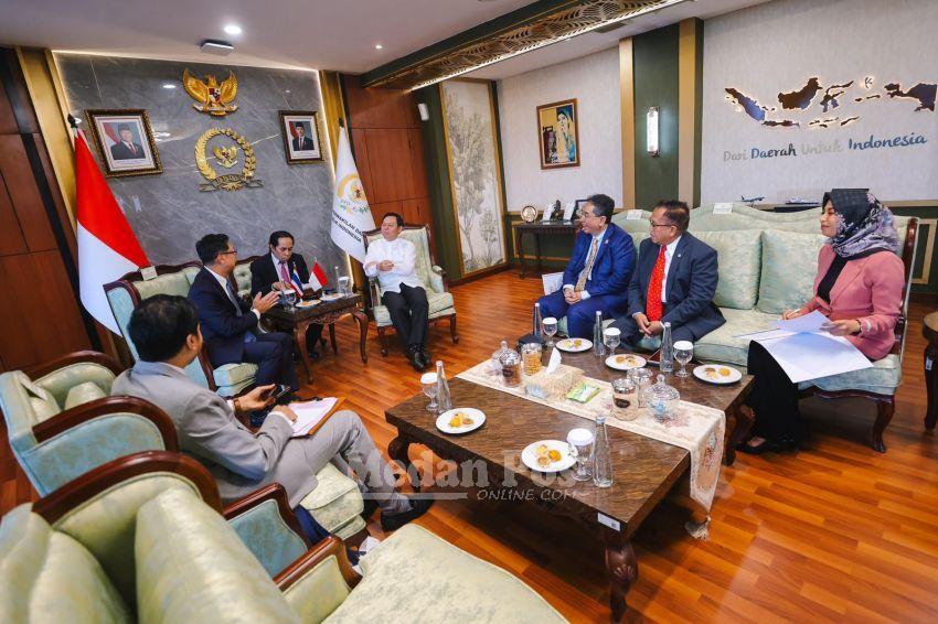 Ketua DPD RI Terima Dubes Thailand Bahas Inisiasu Forum Senat Asia Tenggara