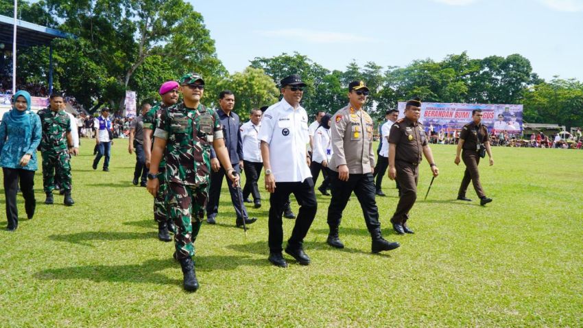Syah Afandin Ajak Warga Teladani Semangat Perjuangan di Peringatan Berandan Bumi Hangus ke-78