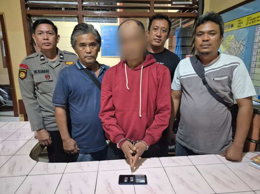 Diduga Bandar Sabu, Kapten Ditangkap Polisi di Eks Lokalisasi Bukit Maradja Simalungun