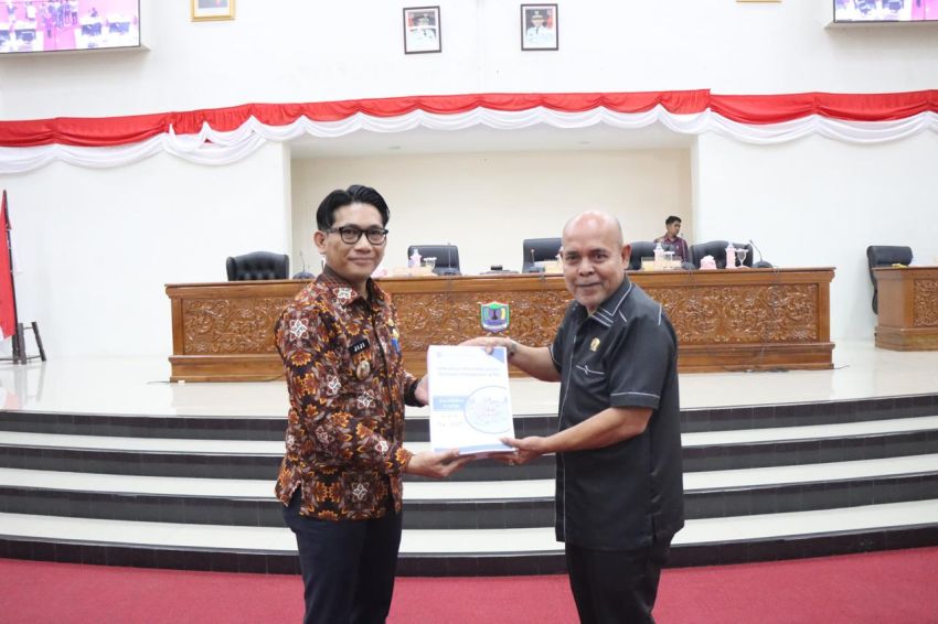 Wakil Wali Kota Binjai Hadiri Rapat Paripurna Penyampaian Ranperda Perubahan APBD 2025