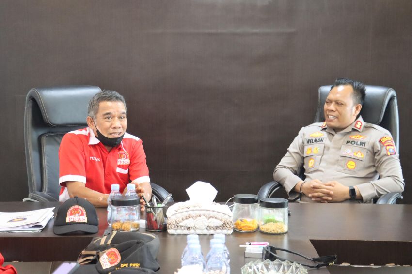 Polres Tanjungbalai Terima Audiensi DPC PWRI Tanjungbalai