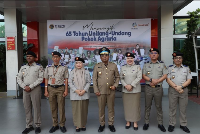 Hari Agraria di BPN Sumut, Menteri ATR: Program PTSL Memberikan Perlindungan Hak Rakyat Atas Tanahnya