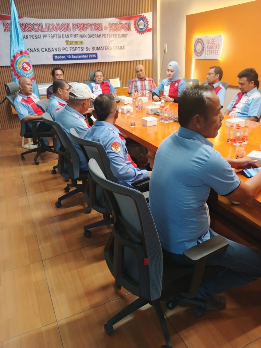 Konsolidasi PD.F.SPTSI-K.SPSI Sumut Sepakat Pidanakan Kepengurusan Ilegal