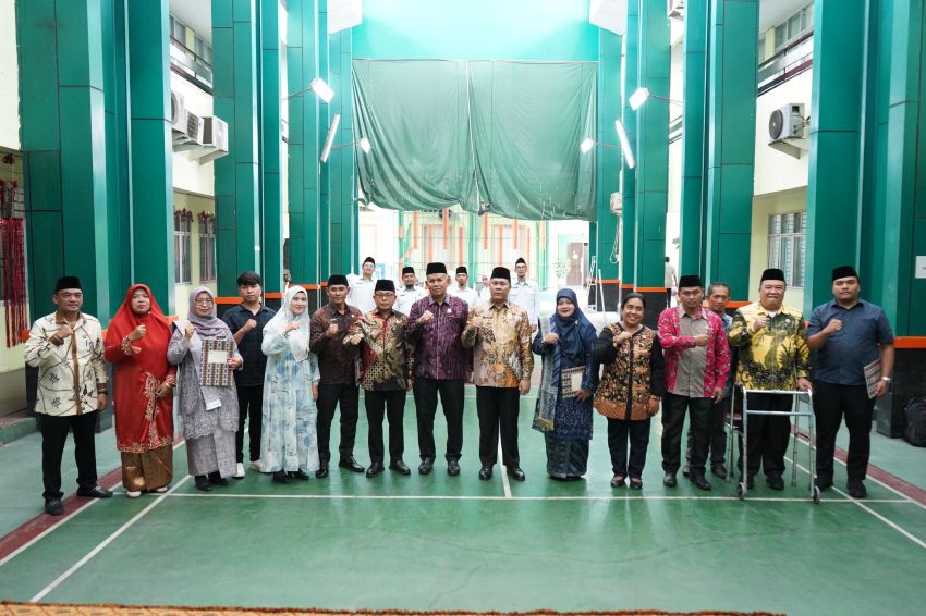 Kepala Kanwil Kemenag Sumut Lantik 5 Kepala Madrasah Aliyah Negeri