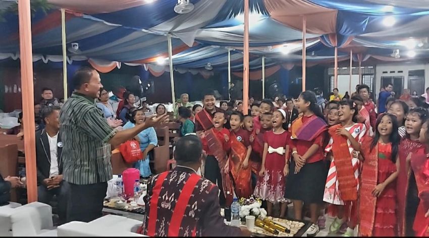 Anggota DPR RI Dr. Maruli Siahaan S.H., M.H Tamu Kehormatan Pesta Puncak Tahun Transformasi, Pesta Gotilon dan Ulang Tahun Gereja ke-69 HKBP Sei Putih