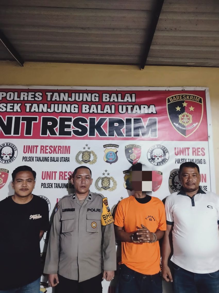 Polsek Tanjungbalai Utara Ringkus Pelaku Pencurian