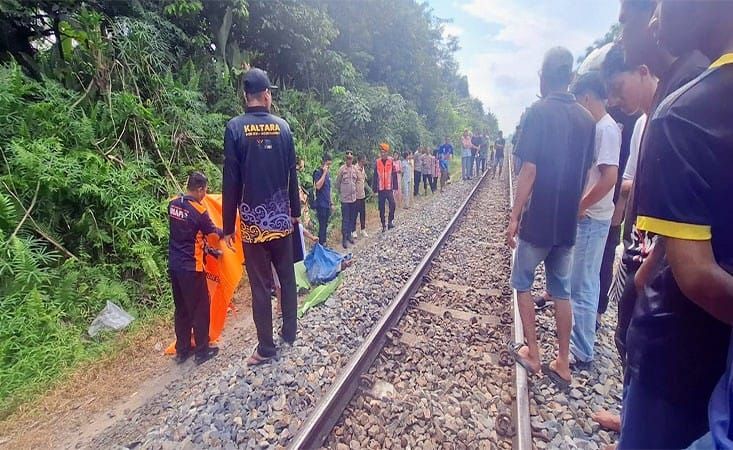 Diduga Cekcok Dengan Suami, IRT Ditemukan Tewas di Lintasan KA Datuk Lima Puluh