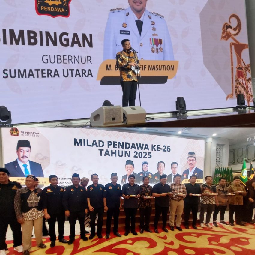 Milad ke-26 Pendawa, Gubernur Sumut Ajak Perangi Narkoba – Anto Genk Apresiasi Kekompakan Pemuda Jawa