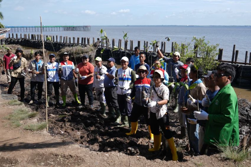 Selamatkan Pesisir Mundam-Dumai, Riau, UPER Galang Kolaborasi dengan Industri dan Pemerintah Daerah