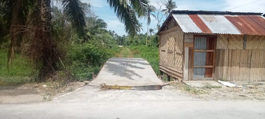 Semangat Warga GG Mekar Dusun XV Desa Sei Dua Ulu Asahan Sangat Positif, Sebuah Jembatan Beton Berdiri Tampa Didanai Anggaran Desa