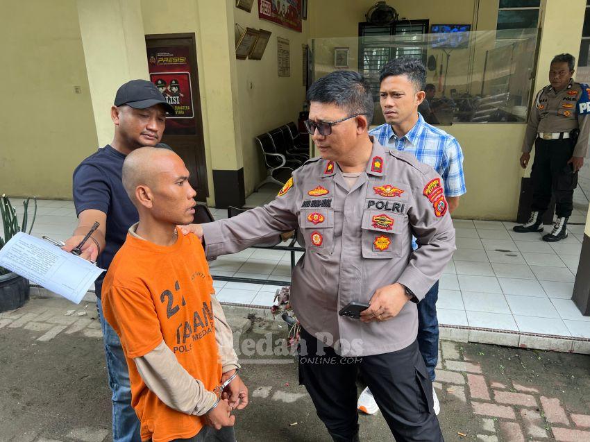 5 Kali Beraksi Sejak di Bawah Umur, Residivis Pencuri Betor Penjual Roti Keliling di Medan Ditangkap