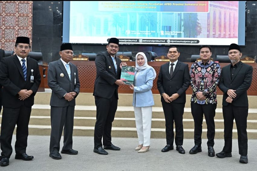 Rp12,5 Triliun untuk Pembangunan Sumut, Bobby Sampaikan Ranperda P-APBD 2025