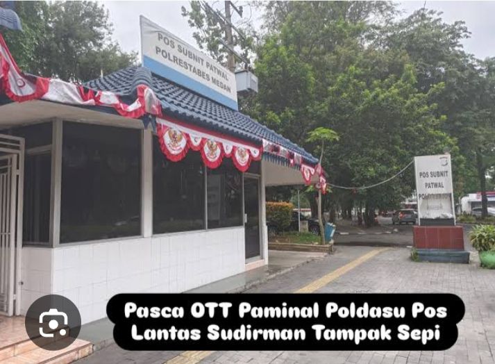Paminal Bid Propam Poldasu OTT Dua Anggota Polantas Polrestabes Medan