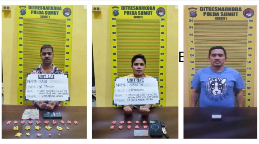Ditres Narkoba Poldasu Tangkap Oknum Brimob Dan Dua Sindikatnya Pengedar Narkoba