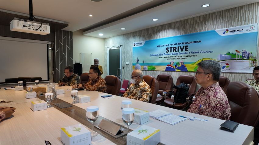 UPER–PertaMC Luncurkan STRIVE, Cetak Talenta Hijau untuk Dukung Transisi Energi Nasional