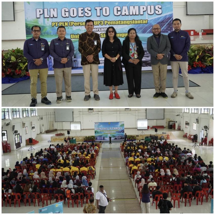 PLN UP3 Pematangsiantar Gelar Sosialisasi Keselamatan Ketenagalistrikan di Universitas Simalungun