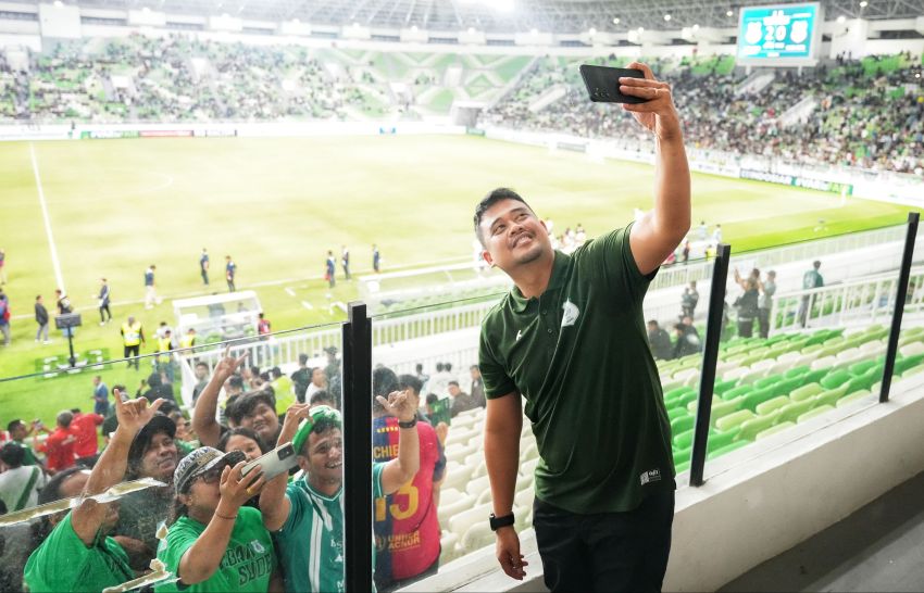 Bobby Nasution Apresiasi Daya Juang PSMS