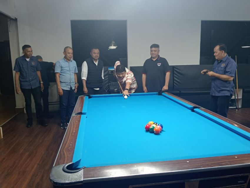 Kejuaraan Biliar antar Wartawan Siwo PWI Sumut Resmi Dibuka