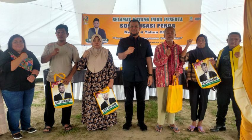 Hadi Suhendra Komit Perjuangkan Peningkatan Pelayanan Kesehatan Masyarakat