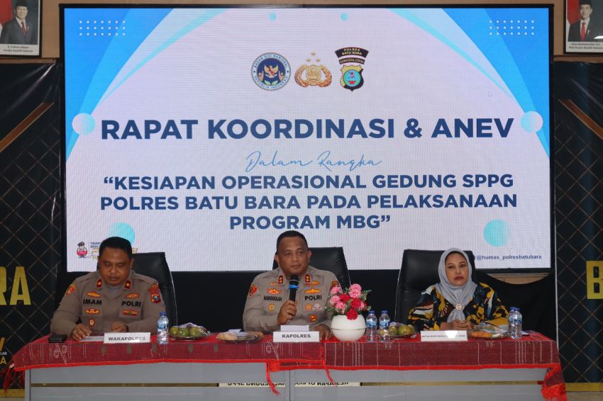 Kapolres Batu Bara Berikan Lima Penekanan Pada Seluruh Pihak Yang Terlibat Penyaluran MBG