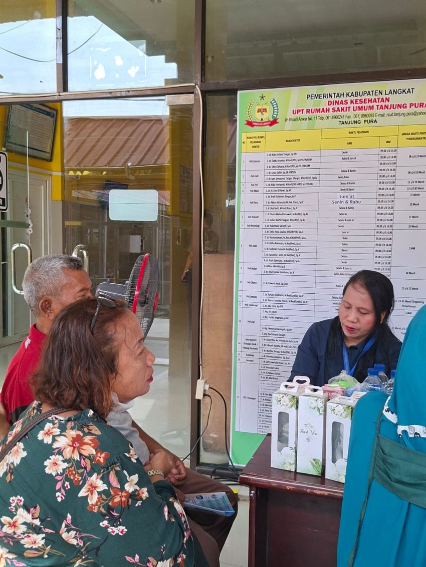 Kekurangan Obat, Ombudsman Provinsi Sumut Beri Teguran Keras kepada RSUD Tanjung Pura Langkat