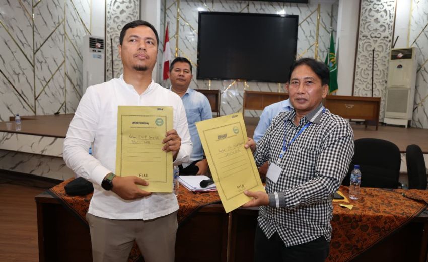 Syaifullah Deffaza Pimpin Wartawan Pemprov Sumut