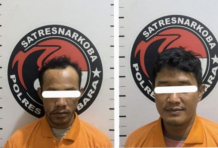 Satres Narkoba Polres Batu Bara Tangkap Dua Pengedar Shabu di Lokasi Berbeda