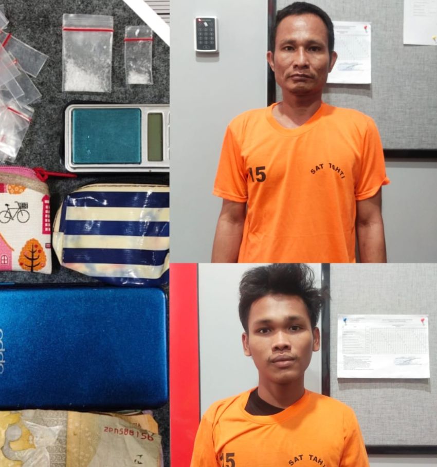 Lagi Duduk-duduk di Pondok, 2 Pengedar Sabu Diciduk Polisi