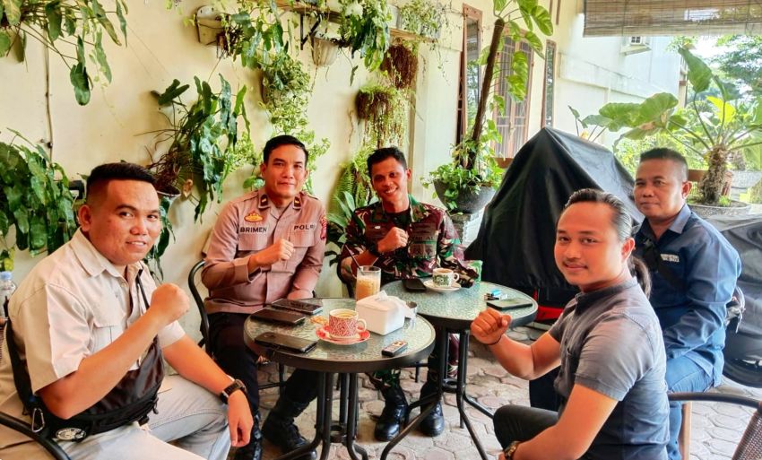Sinergi TNI AL, Polri, dan Insan Pers Perkuat Keamanan Pesisir Sergai