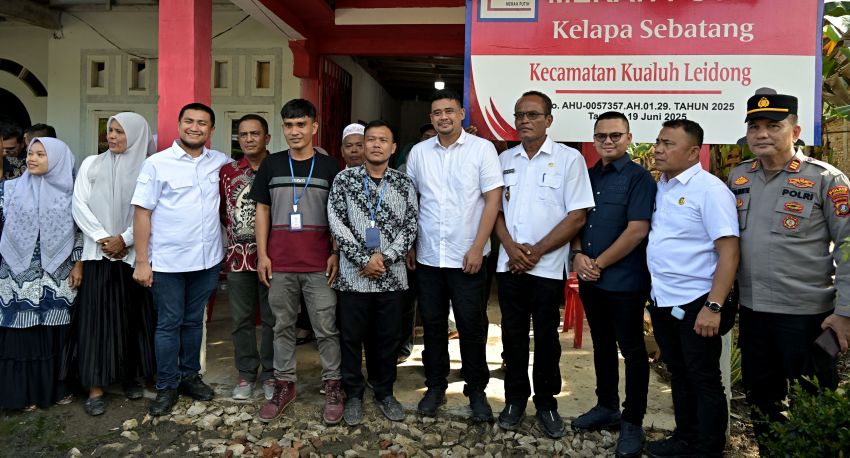 Bobby Nasution Nilai Koperasi Merah Putih Kelapa Sebatang Potensial