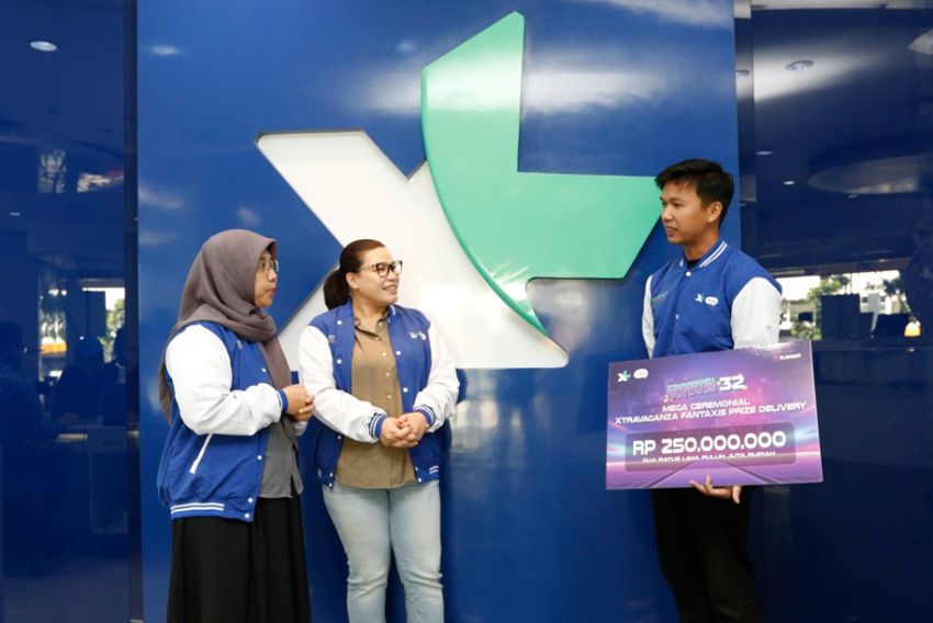 Program Loyalitas Xtravaganza/FantAXIS Pelanggan XLSMART Asal Jambi Raih Hadiah Rp 250 Juta
