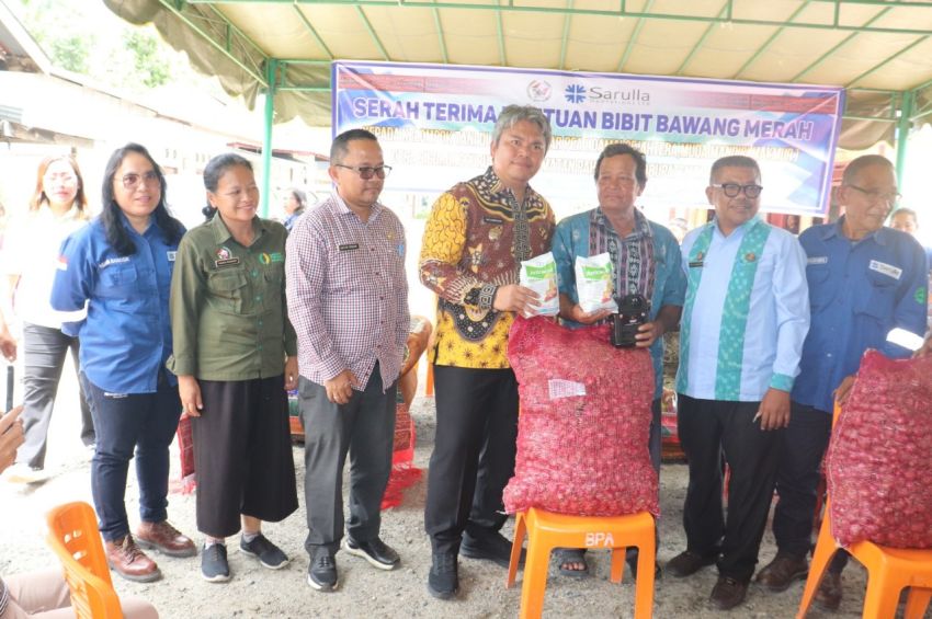 Program CSR SOL Prioritaskan Pertanian Bawang Merah Di Kecamatan Pahae Jae Dan Pahae Julu