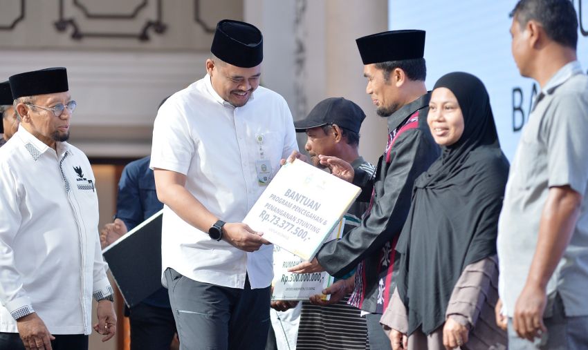 Gubernur Bobby Nasution Dorong Baznas Sumut Capai Target Zakat Hingga Akhir Tahun