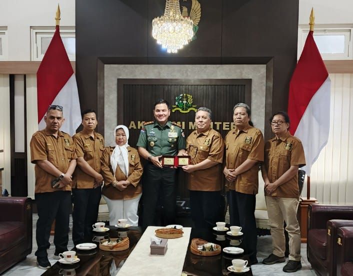 AMKI Pusat Audiensi dengan Gubernur Akmil, Bahas Sinergi Literasi Media dan Wawasan Kebangsaan