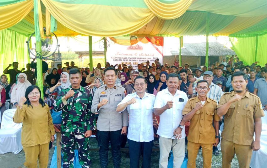 Turun ke Desa, Budi Anggota DPRD Sumut Dengar Langsung Keluhan Warga Sergai