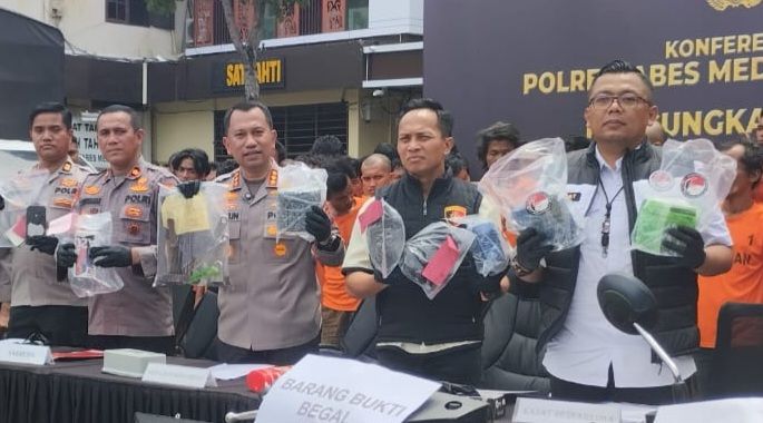 Kapolrestabes Medan Atensi Kasus Kejahatan Jalanan : Polsek Tembung Paling Tinggi Begal dan "Pompa"