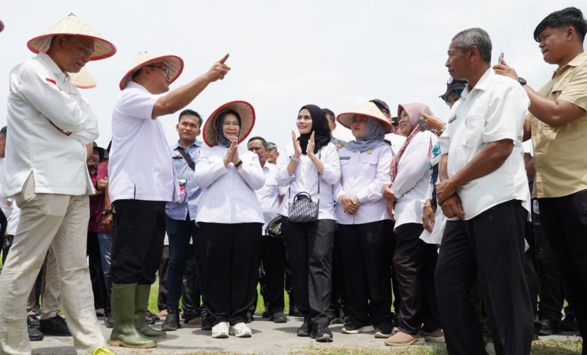 Bupati Apresiasi BI Dukung Klaster Padi untuk Perkuat Ketahanan Pangan Langkat