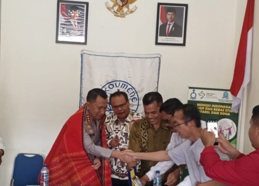 Kombes Pol Calvijn Silaturahmi ke PGI-D Medan : Perkuat Komunikasi Polri dengan Tokoh Agama