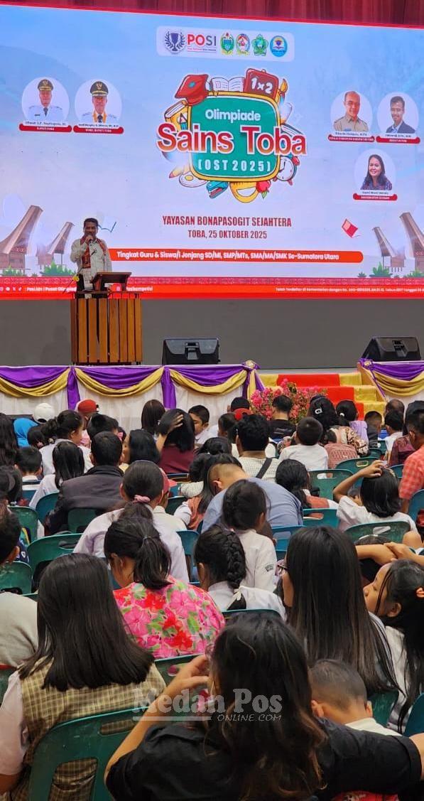 Yayasan Bonapasogit Sejahtera TPL Jadi Tuan Rumah Olimpiade Sains Toba 2025