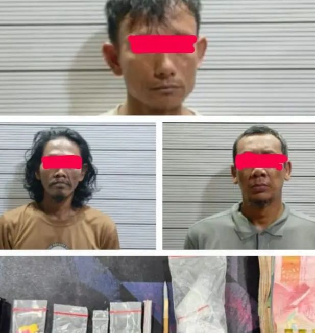 Polisi Ciduk Tiga Pengedar Narkoba Jalan Puskesmas : Sabu dan Pil Ekstasi Disita