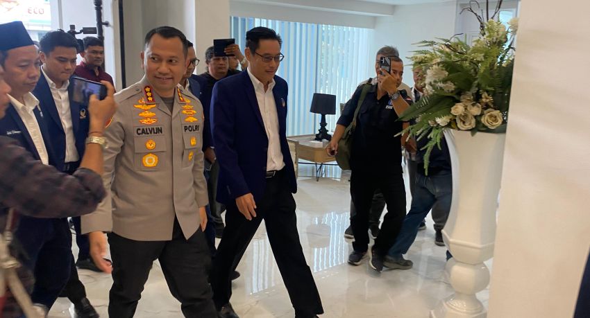 Kombes Pol Calvijn Silaturahmi ke Partai NasDem Sumut : Perkuat Sinergitas Jaga Stabilitas Kota Medan